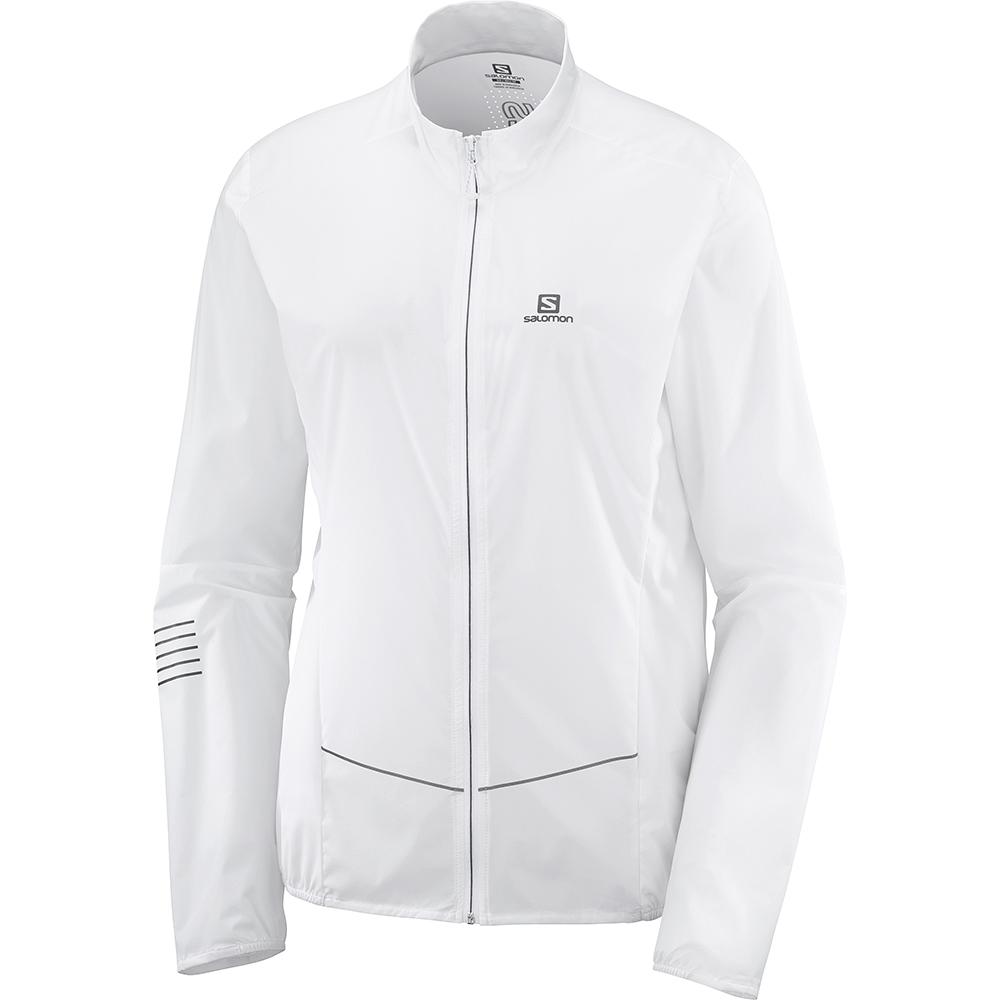 Salomon Israel SENSE W - Womens Jackets - White (MIVA-31589)